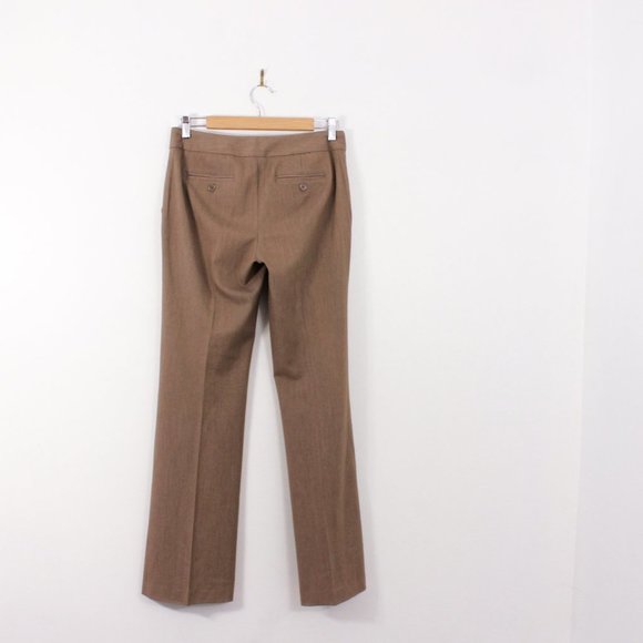 *Laundry  By Shelli Segal Wool Straight Leg Trouser - Picture 10 of 10